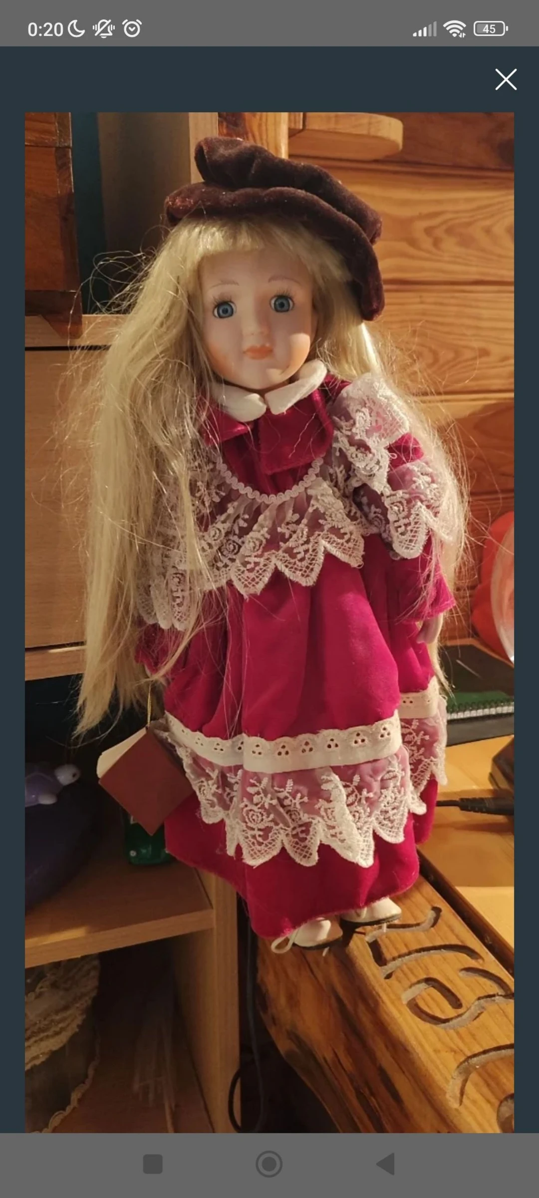 Muñeca de porcelana